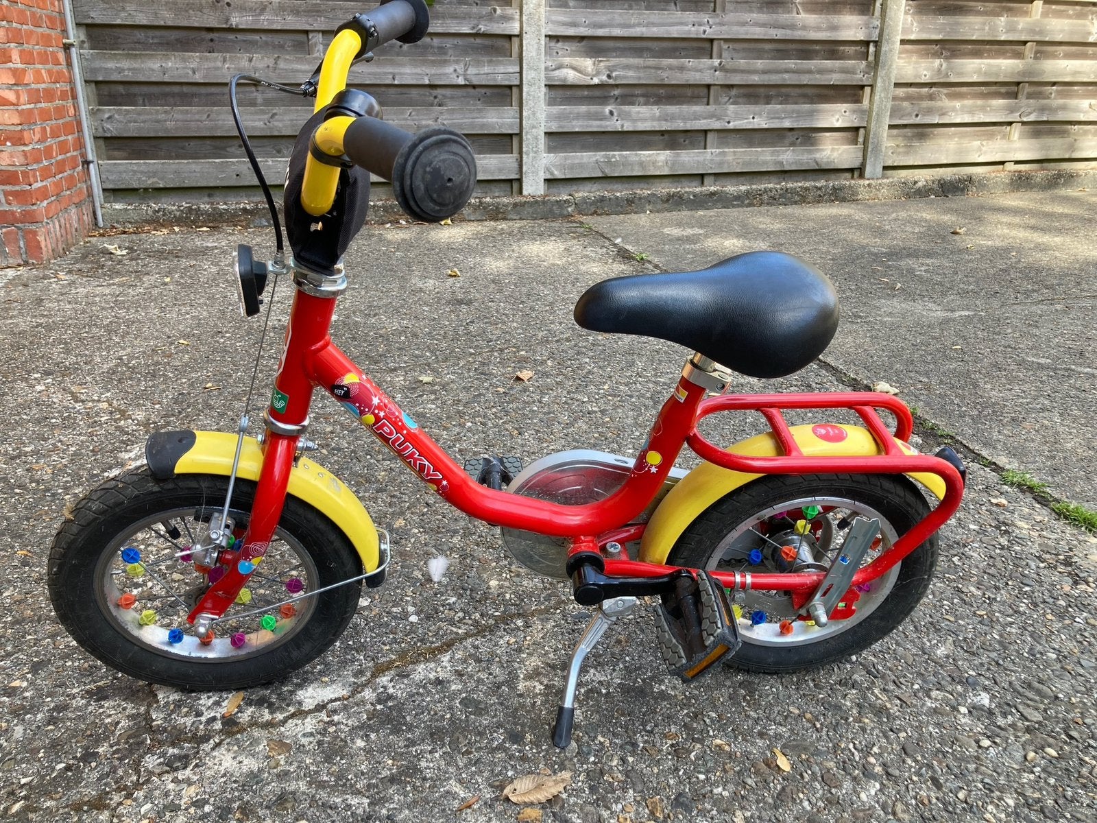 Puky Z2 kinderfiets rood/geel - 12 duims bandenmaat, Enlèvement, Utilisé, Frein à rétropédalage, Moins de 16 pouces
