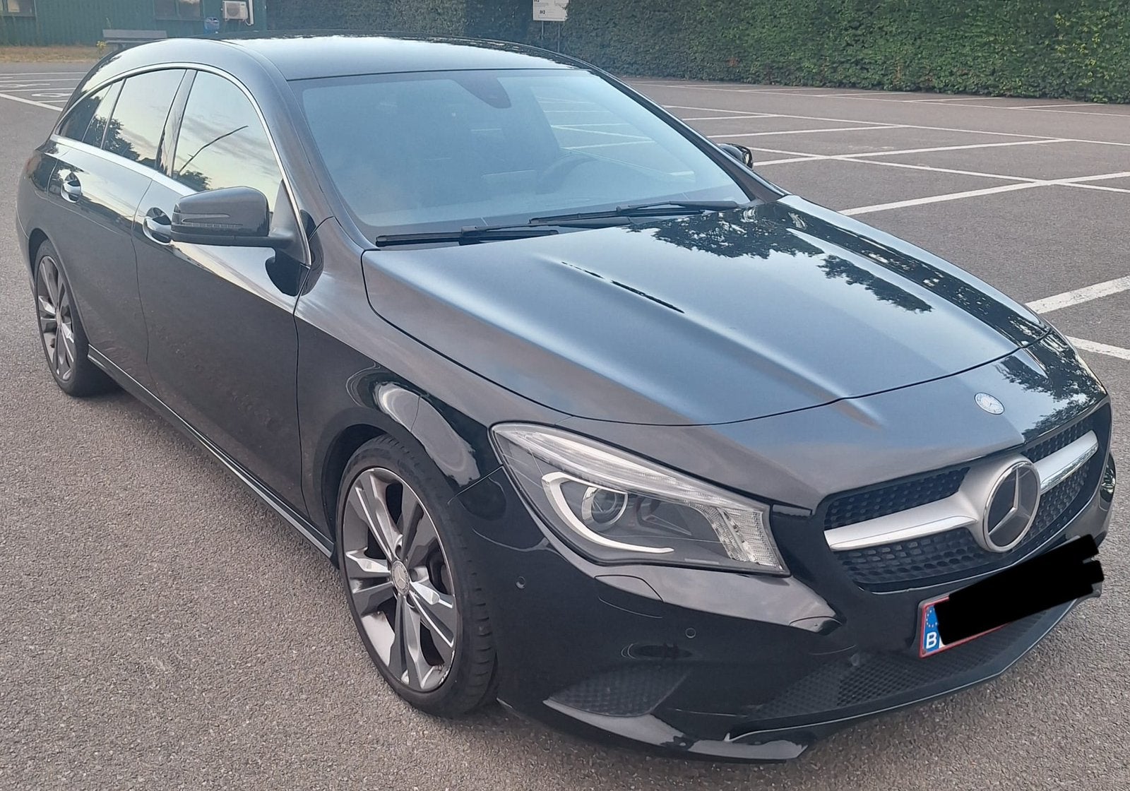 Mooie ongevalvrije Mercedes Cla shooting brake, Auto's, Mercedes-Benz, CLA, Leder en Stof, Zwart, Break