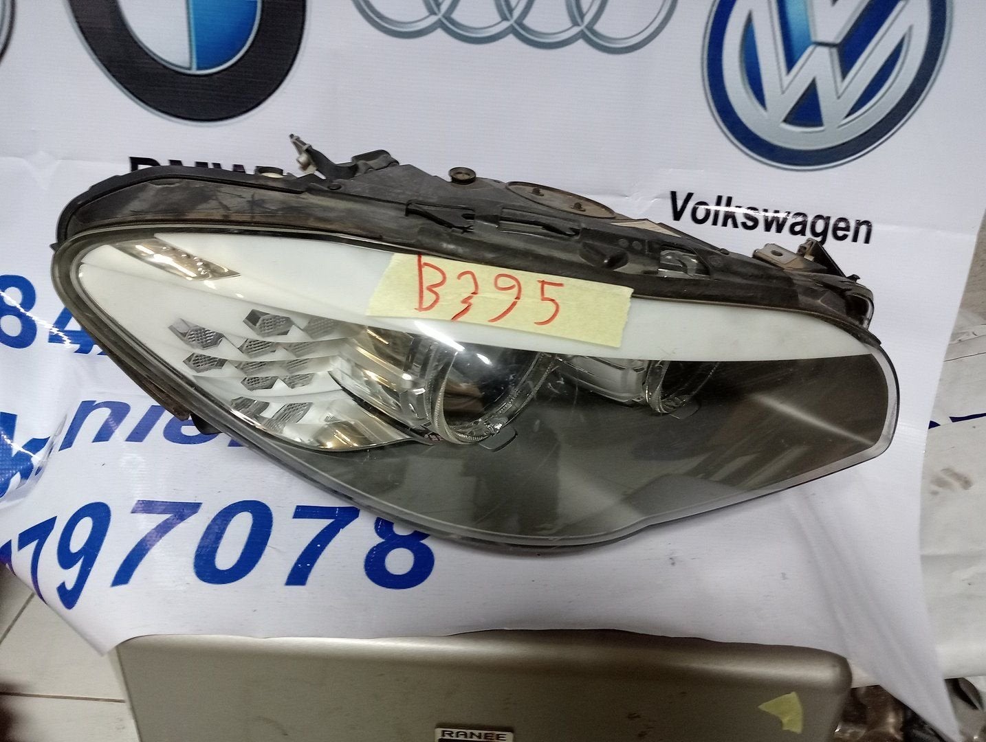 BMW 5 Serie F10 F11 Koplamp links 7203246 11, -, Utilisé, -, Enlèvement ou Envoi
