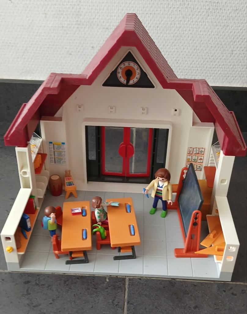 Ecole Playmobil, Enlèvement, Comme neuf, Ensemble complet