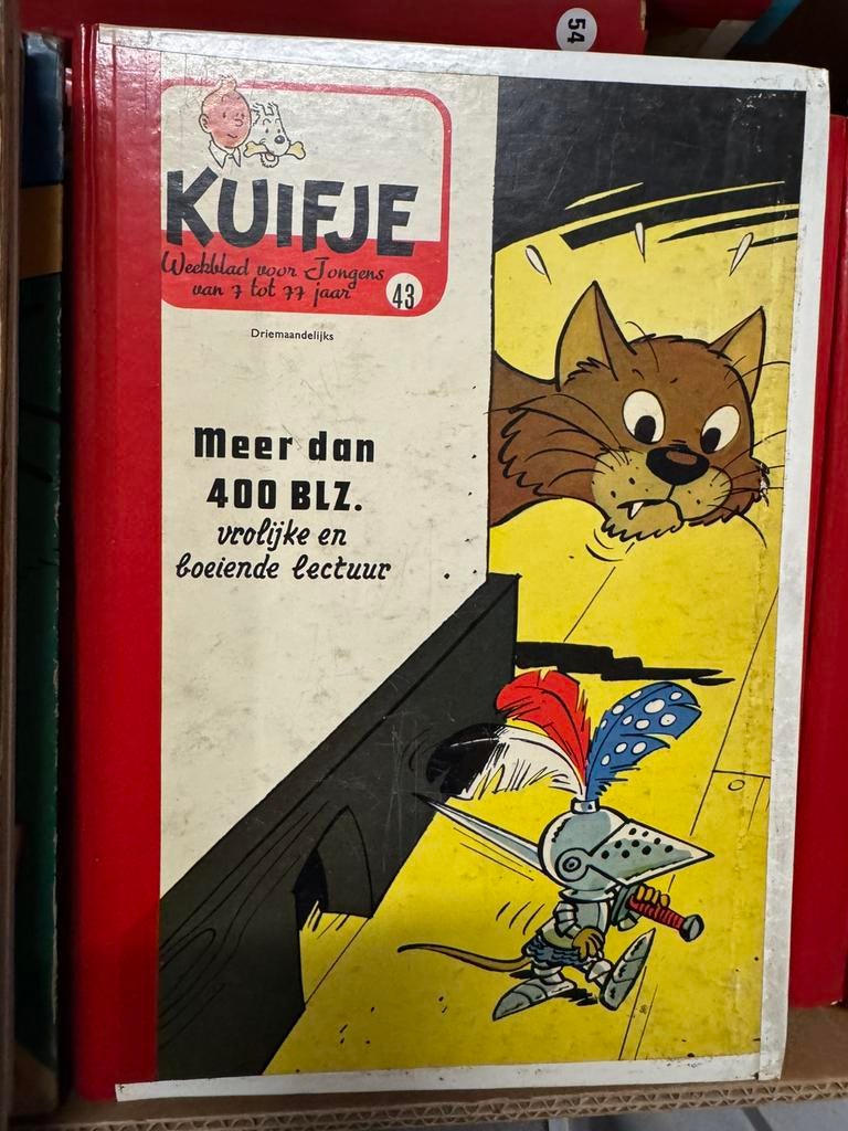 Collectie Kuifje verzamelband 55-75 (jaren 50-60)vintage, Boeken, Meerdere stripboeken, Ophalen of Verzenden, Gelezen