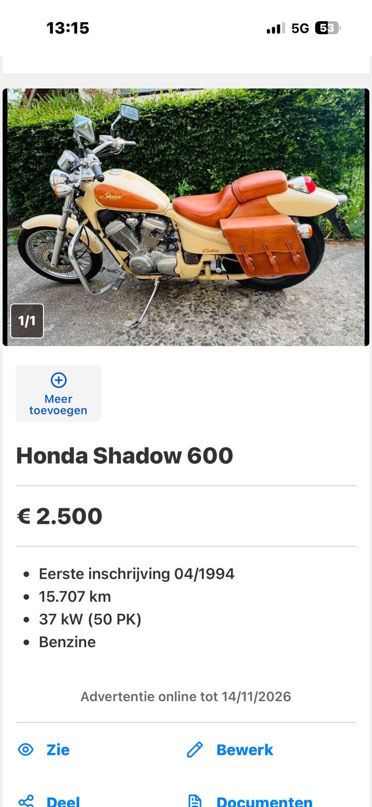 Honda, Enlèvement