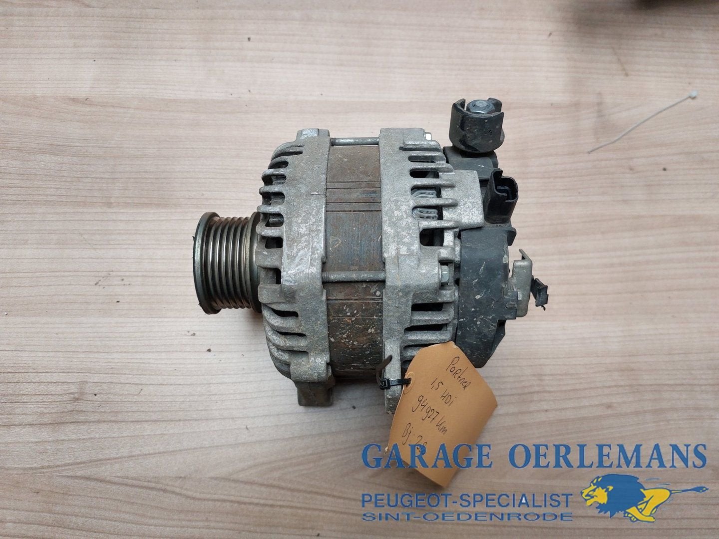 dynamo peugeot partner 1.5 hdi, 9824742880, -, Utilisé, -, ARN reconnu