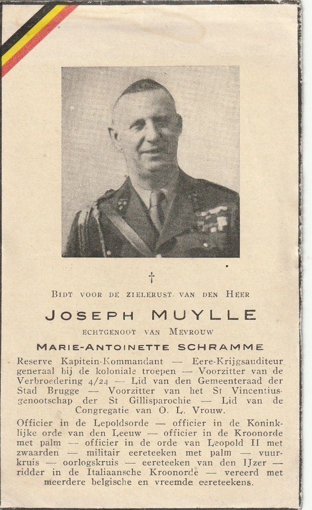 Concentratiekamp   Mauthaysen 40-45 Joseph Muylle, Verzamelen, Ophalen of Verzenden