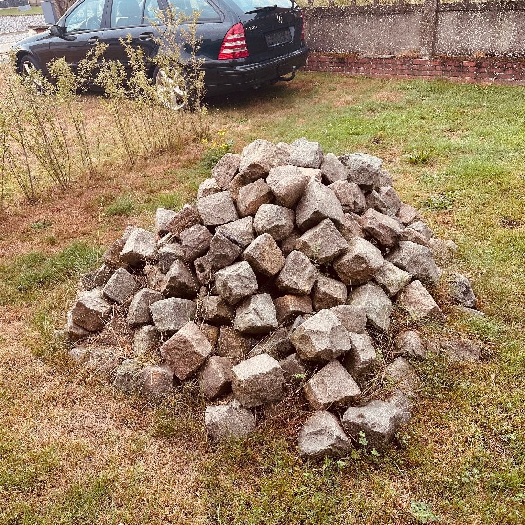 kasseien, Ophalen