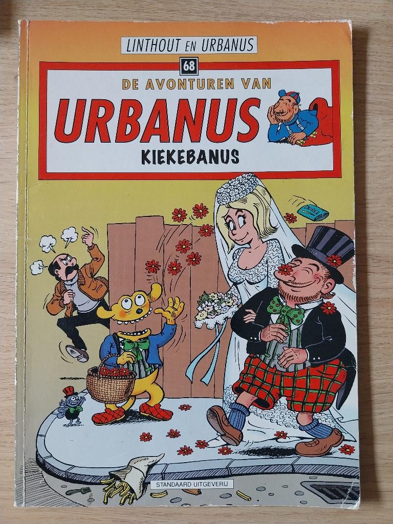 Lot 12 strips Urbanus gelezen staat, Boeken, Stripverhalen, Meerdere stripboeken, Verzenden, Gelezen, Linthout en Urbanus