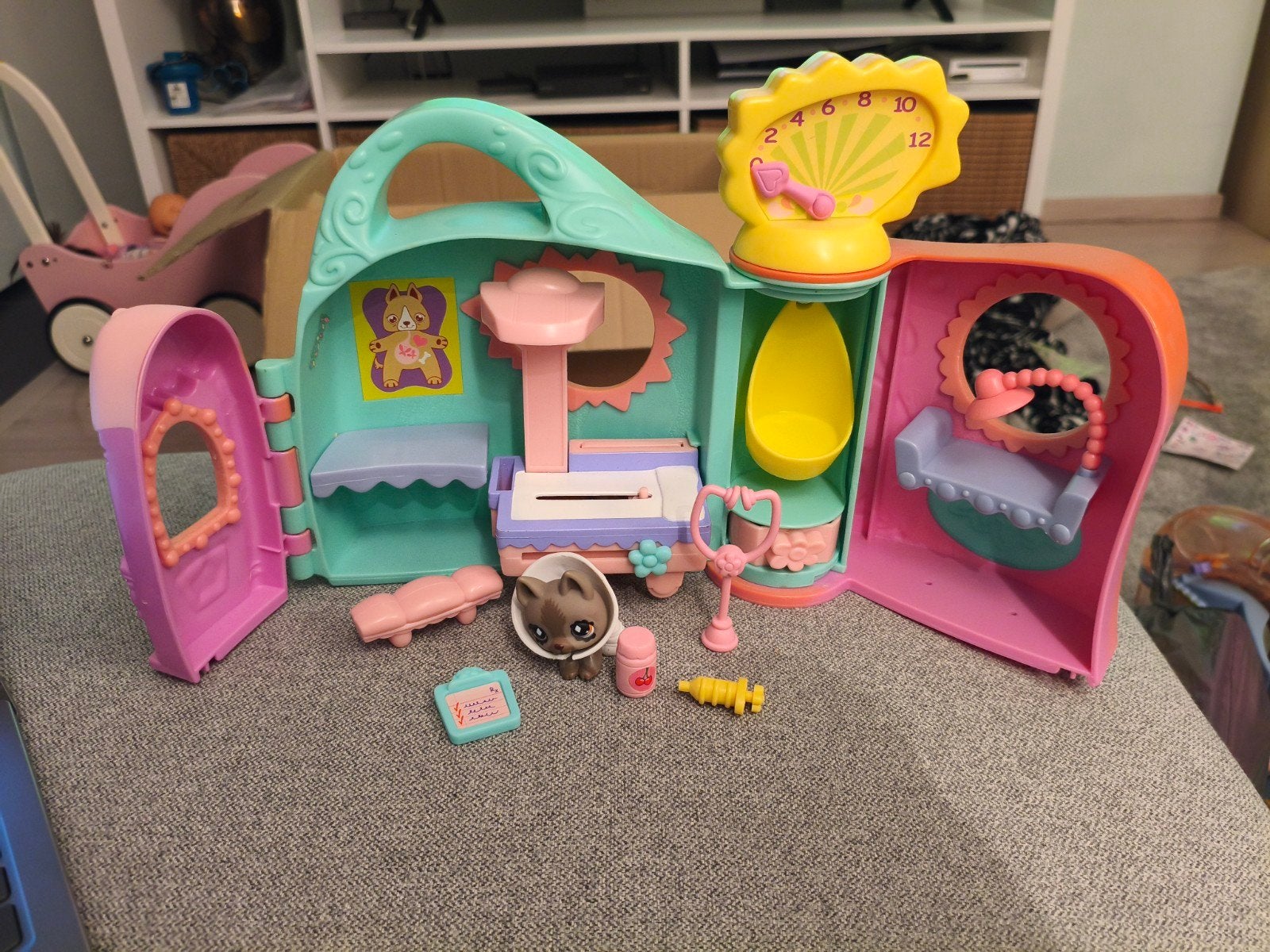 Littlest Pet Shop Get Better Center, Kinderen en Baby's, Speelgoed | Overig, Ophalen of Verzenden, Gebruikt, Jongen of Meisje