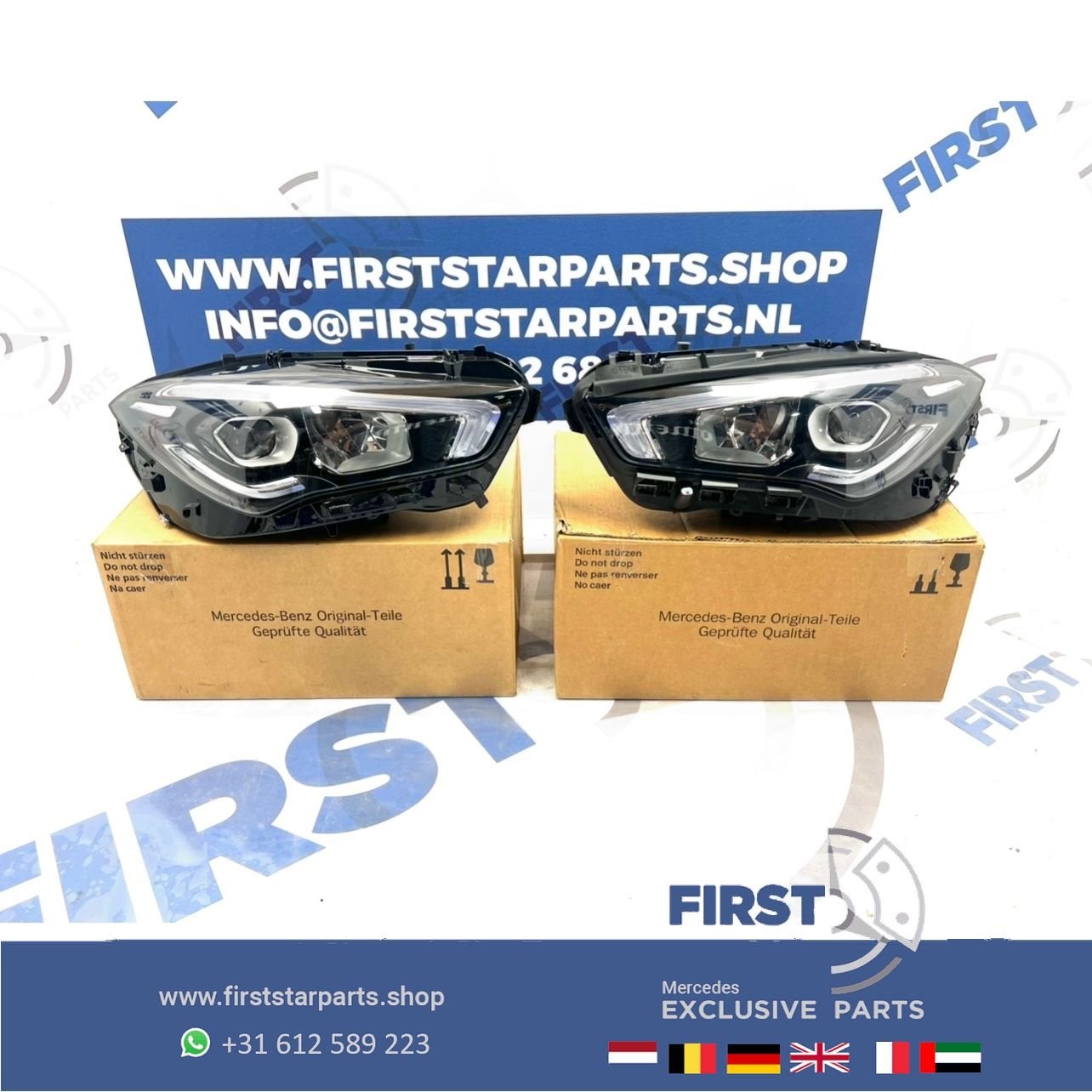 W118 LED High Performance KOPLAMPEN Mercedes CLA 2018-2022 L