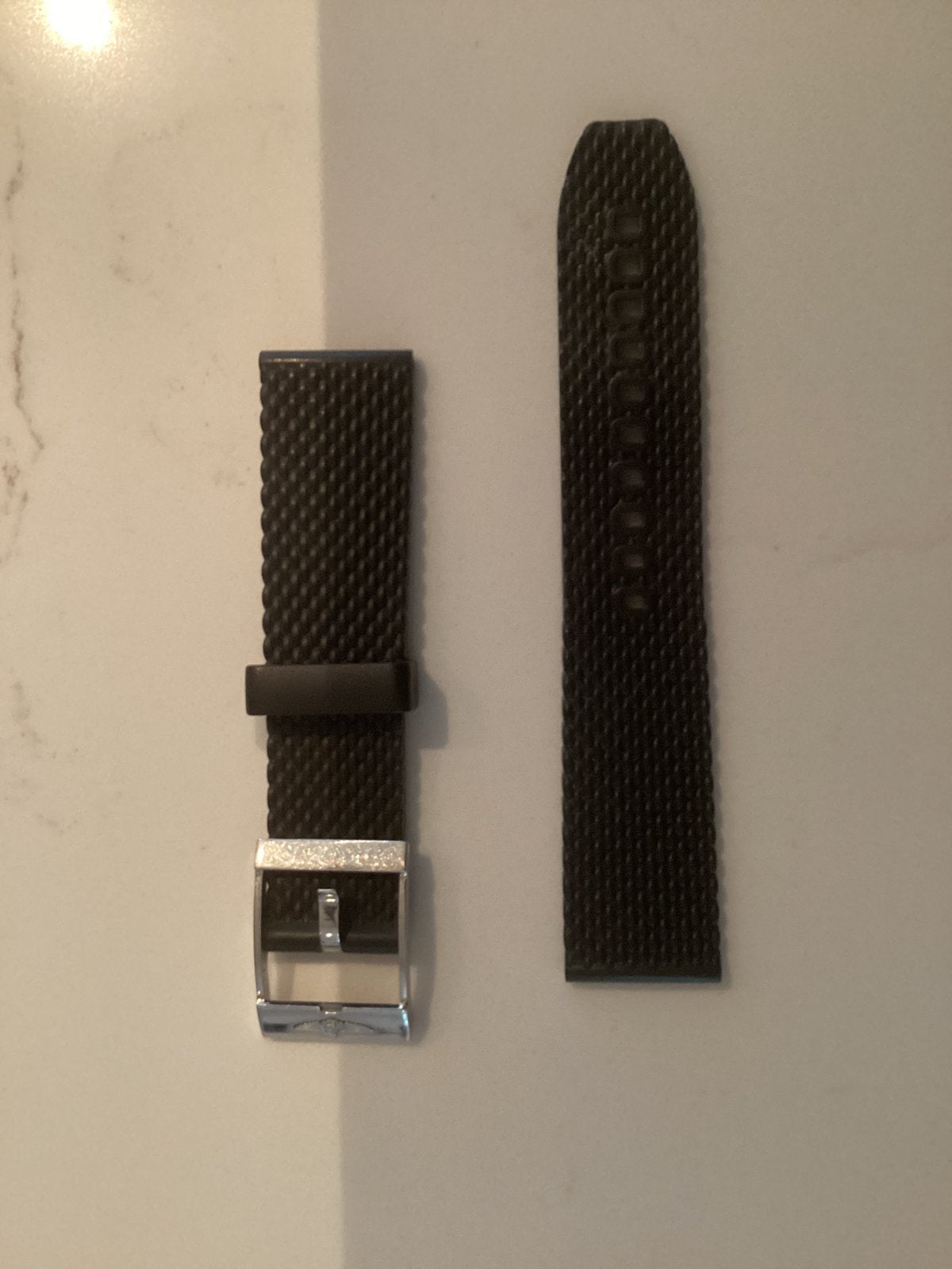 Breitling rubber band, Handtassen en Accessoires, Ophalen, Zo goed als nieuw, Breitling
