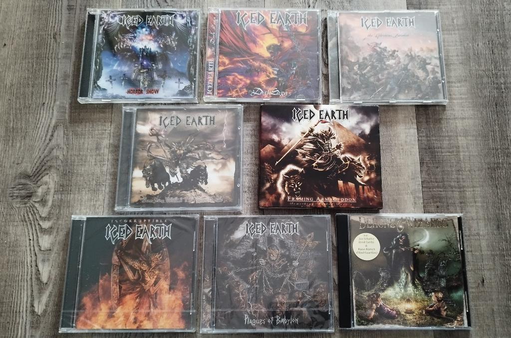 CD ICED EARTH/ D&W, x9 albums studio. New et Zgan, CD & DVD, CD | Hardrock & Metal, Enlèvement ou Envoi, Comme neuf
