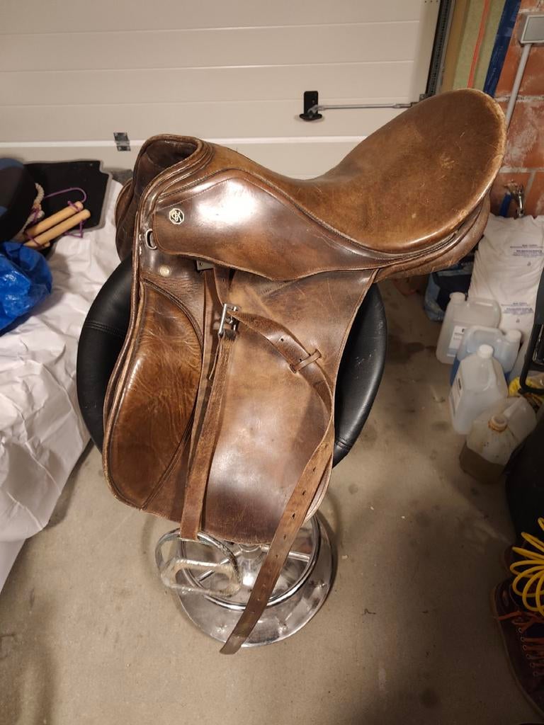 Zadel voor paard, Ophalen