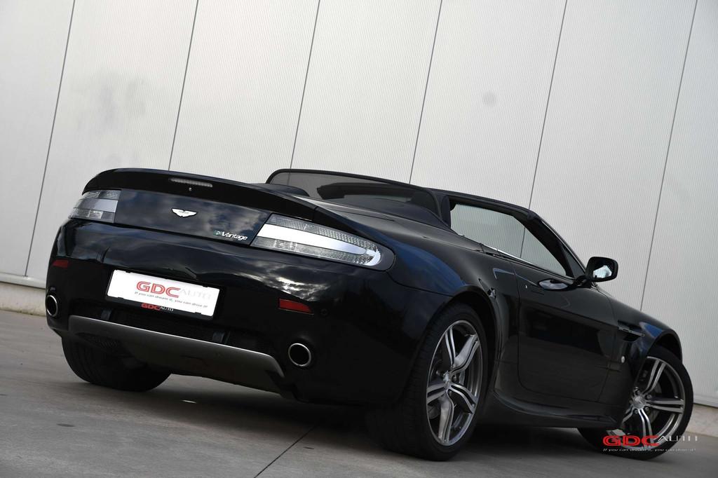 Aston Martin Vantage V8 VANTAGE ROADSTER N400 EDITIE NR. 165, Cuir, Noir, 2 portes, Automatique