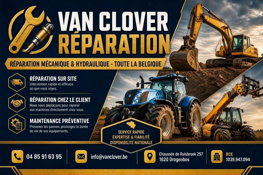 reparation machine BTP et agricole, Articles professionnels, Agriculture | Tracteurs, Enlèvement ou Envoi