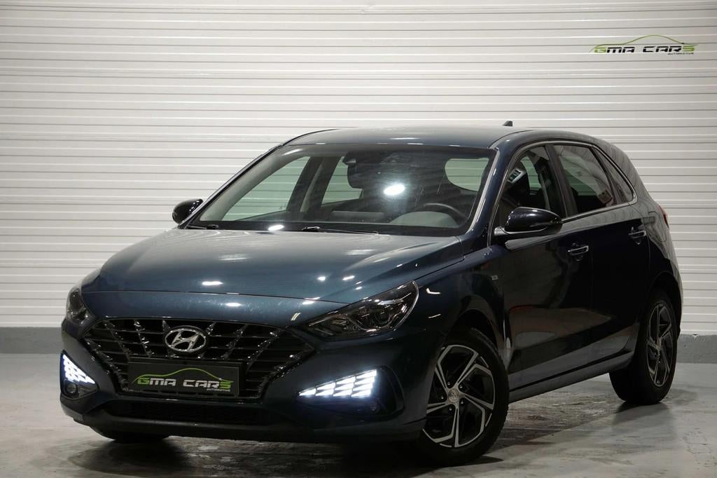 Hyundai i30 i30 1.5 T-GDi MHEV Aut.-Navi-Camera-Airco-Garant, Auto's, Hyundai, Automaat, Stof, Gebruikt, 4 cilinders