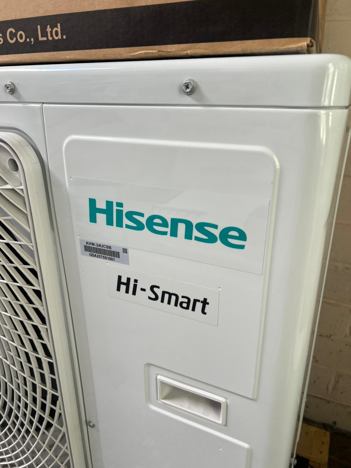 Hisense airco, Elektronische apparatuur, Airco's, Ophalen, Zo goed als nieuw