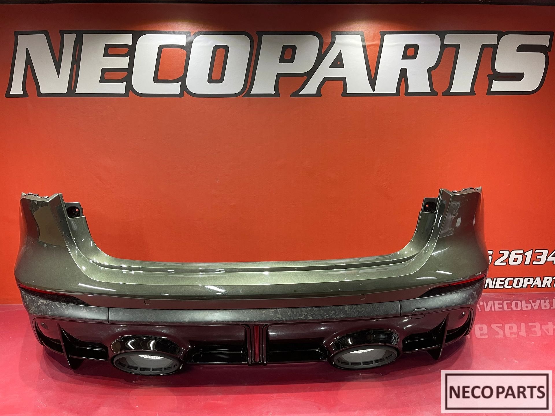 AUDI RS5 8B3 B10 ACHTERBUMPER ACHTERBUMPER ALLES LEVERBAAR, Gebruikt, -, Achter, -