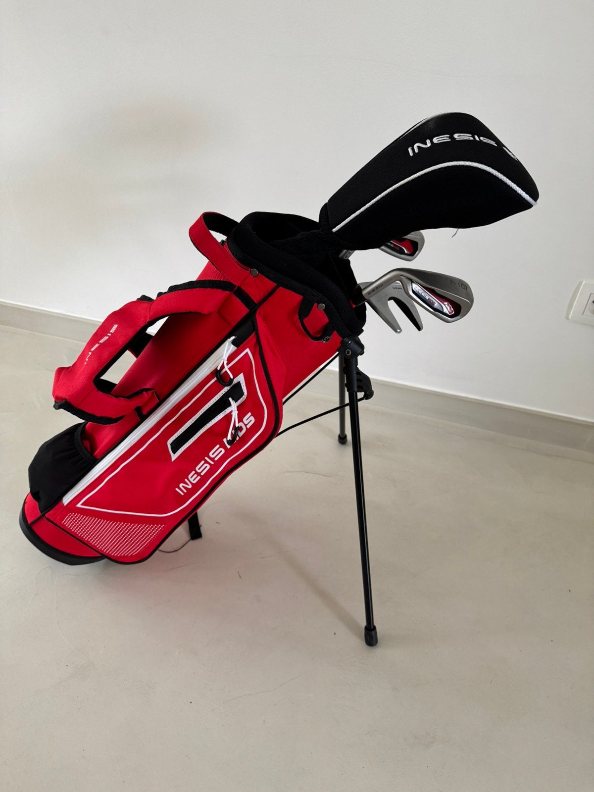 Golfset inesis kids LINKSHANDIG, Sport en Fitness, Golf, Ophalen, Zo goed als nieuw