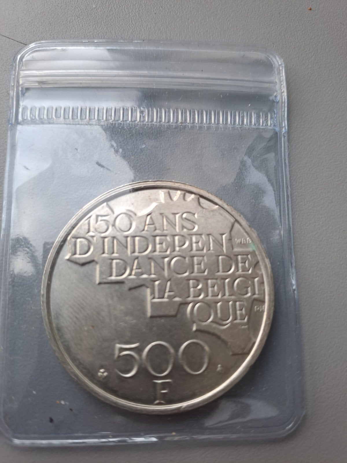 500 francs belge 1980, Timbres & Monnaies, Enlèvement
