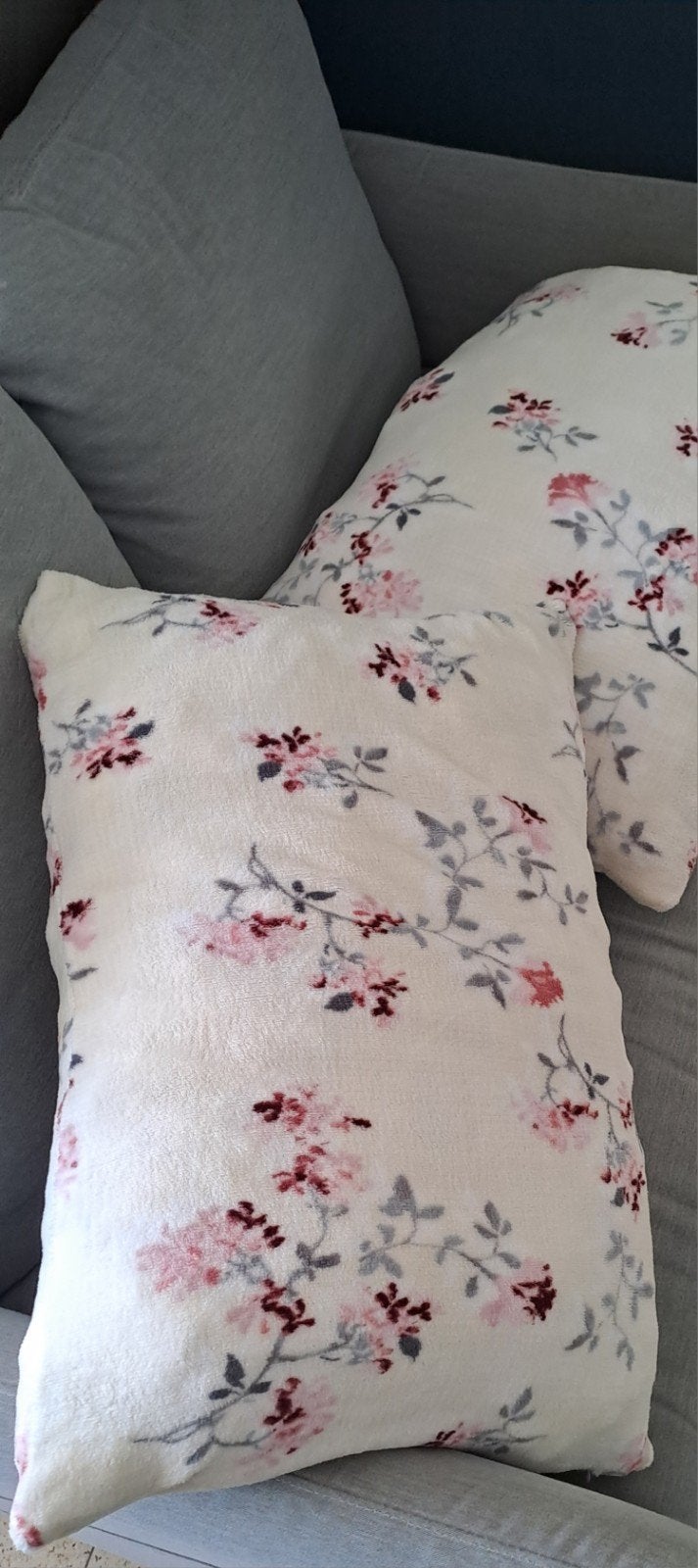 coussin / Oreillers nouveau 65x46 = 2 nouveau a saisir ↙️️, Oreiller, Beige, Autres marques, Enlèvement