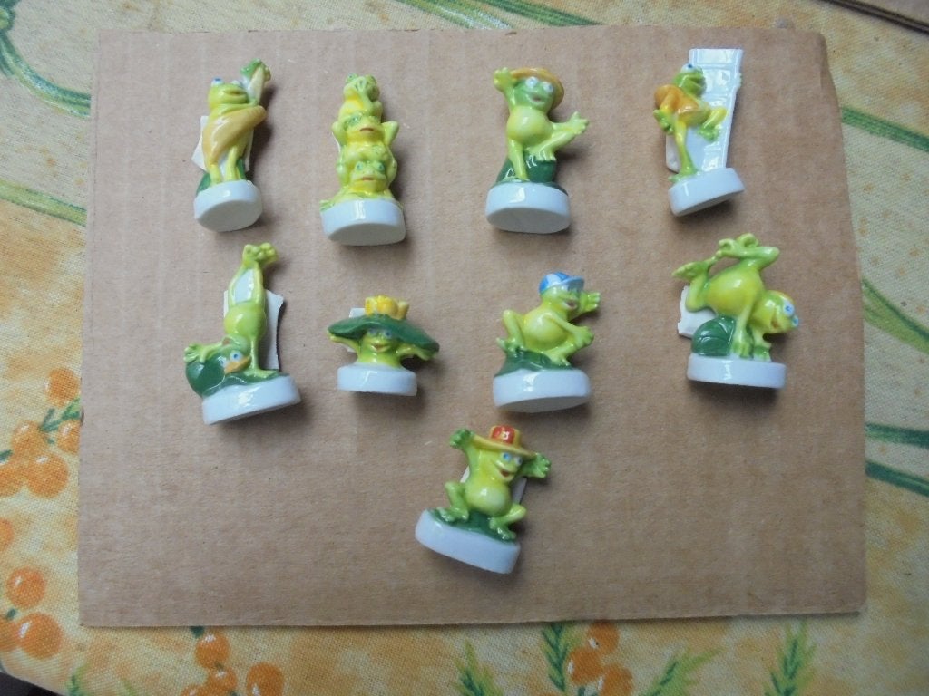 série de fèves les grenouilles, Enlèvement