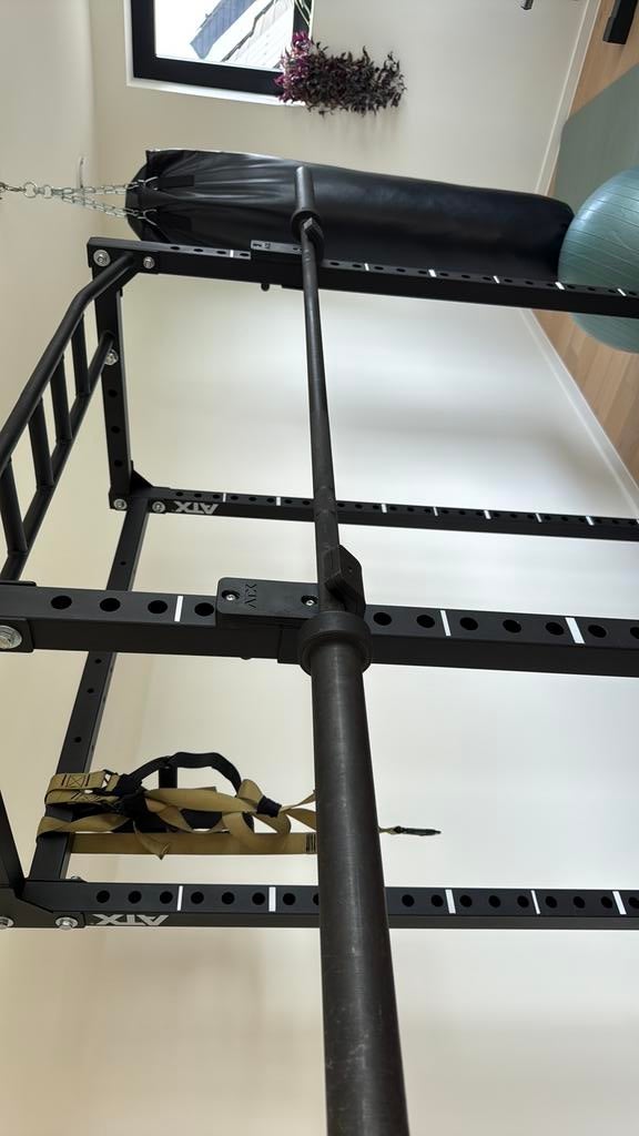 Atx cerakote  barbell - 20 kg - graphite black, Ophalen, Zo goed als nieuw