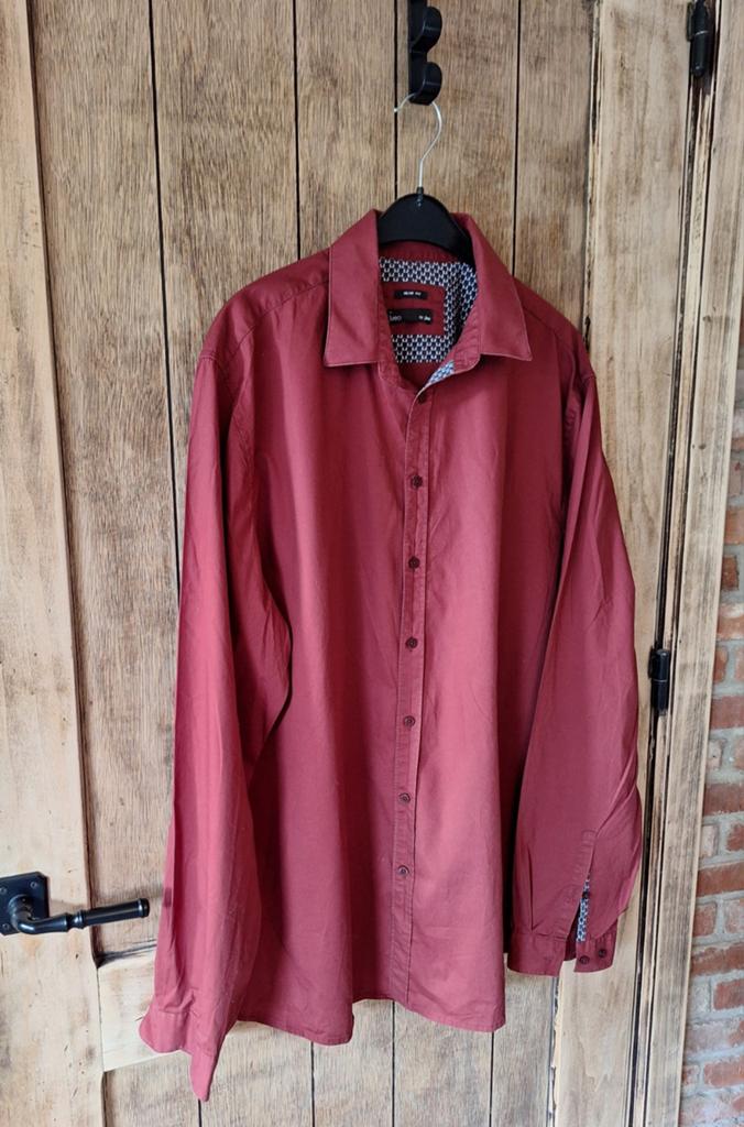 herenoverhemd xl, Ophalen of Verzenden, Gedragen, Jbc, Overhemd