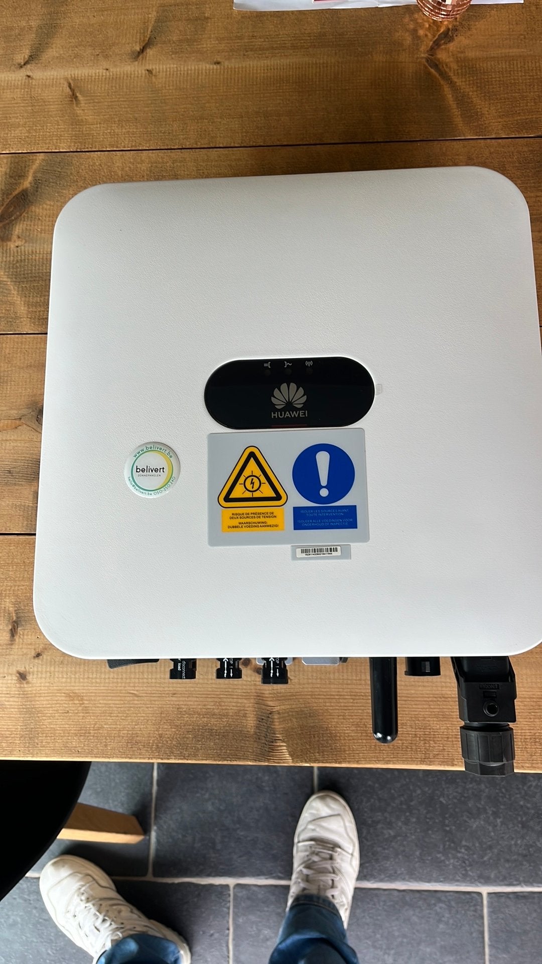 Huawei hybride omvormer van 2021 - 3 KW, Ophalen, Zo goed als nieuw