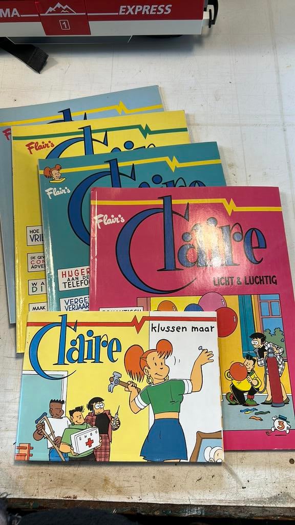 Claire strips, Boeken, Ophalen, Zo goed als nieuw