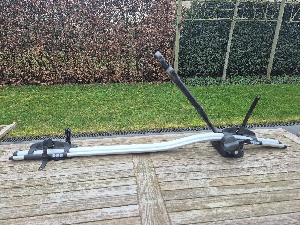Thule fietsdrager voor op dak, Auto diversen, Fietsendragers, Ophalen, 1 fiets, Zo goed als nieuw, Dakdrager