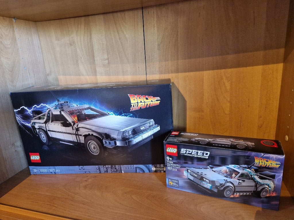 Lego 10300 Back to the Future + 77256, Neuf, Lego, Ensemble complet, Enlèvement