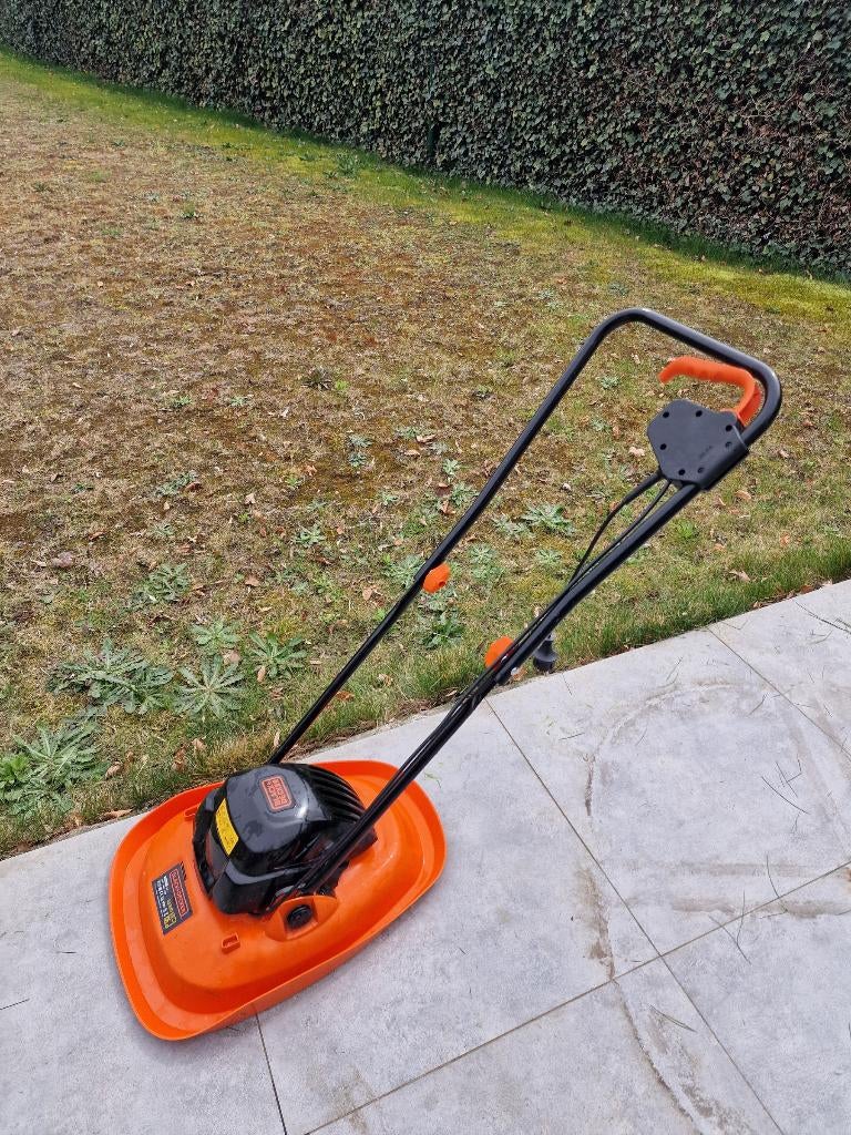 black & decker zweefmaaier, Tuin en Terras, Ophalen, Elektrische grasmaaier, Minder dan 30 cm, Nieuw