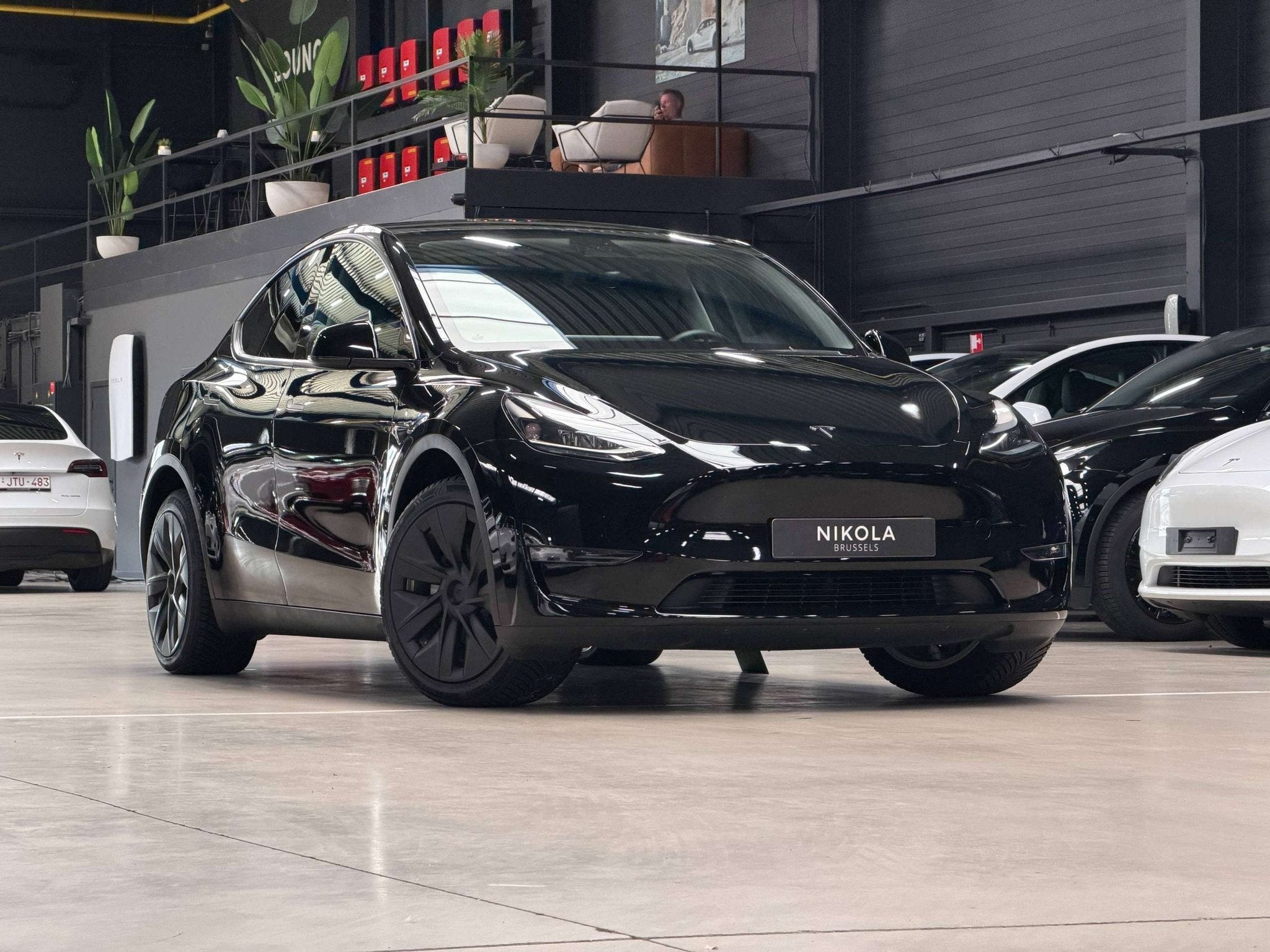 Tesla Model Y LONG RANGE - ALL WHEEL DRIVE - AUTOPILOT, Auto's, Tesla, Zwart, Zwart, 5 zetels, SUV of Terreinwagen