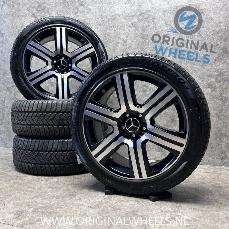 19 inch originele velgen + winterbanden Mercedes Vito / V-kl, Autos : Pièces & Accessoires, Pneus et Jantes, -, 19 pouces, Utilisé