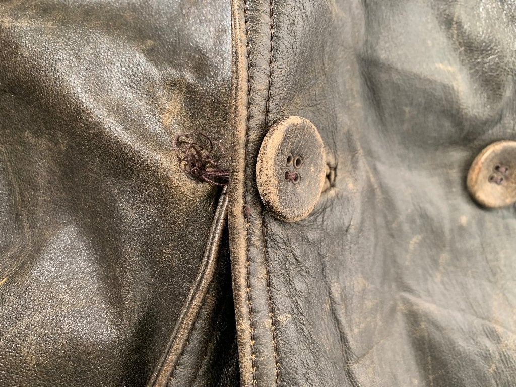 KOOKAI Nappa Goatskin Leather Trench Coat Grey/Brown, Vêtements | Femmes, Vestes | Hiver, Taille 38/40 (M), KOOKAI, Enlèvement ou Envoi