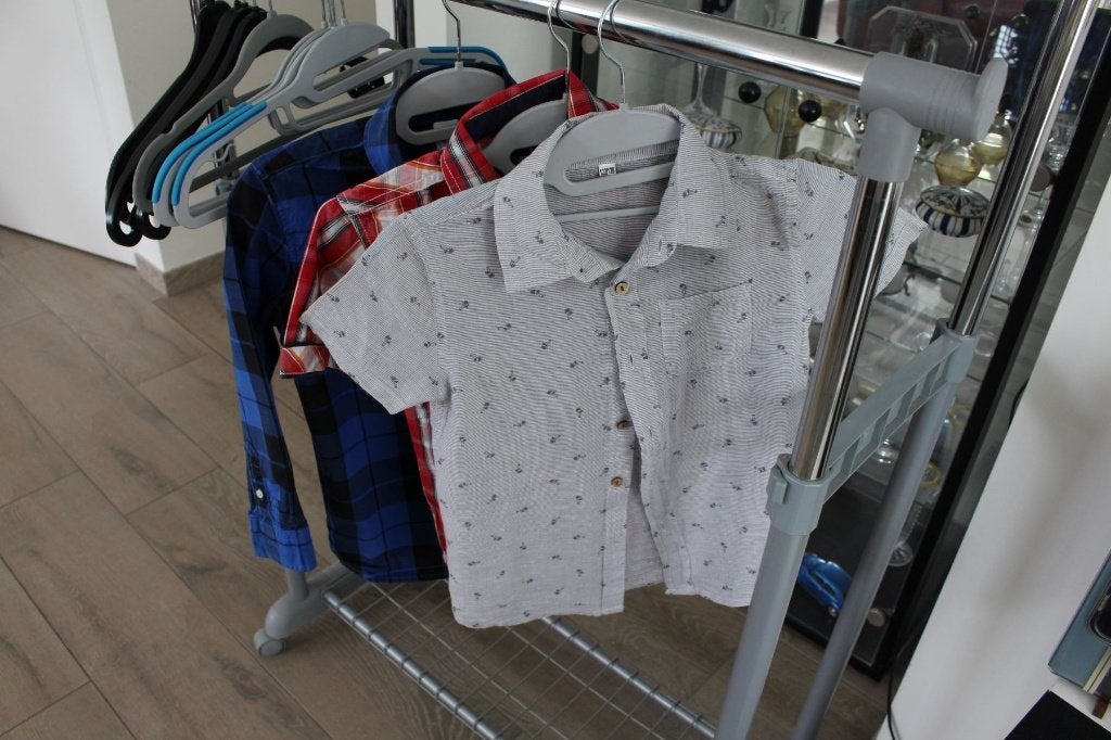 kinderkledij overhemd km jongen maat 122, Enfants & Bébés, Vêtements enfant | Taille 122, Enlèvement ou Envoi, Utilisé, Garçon
