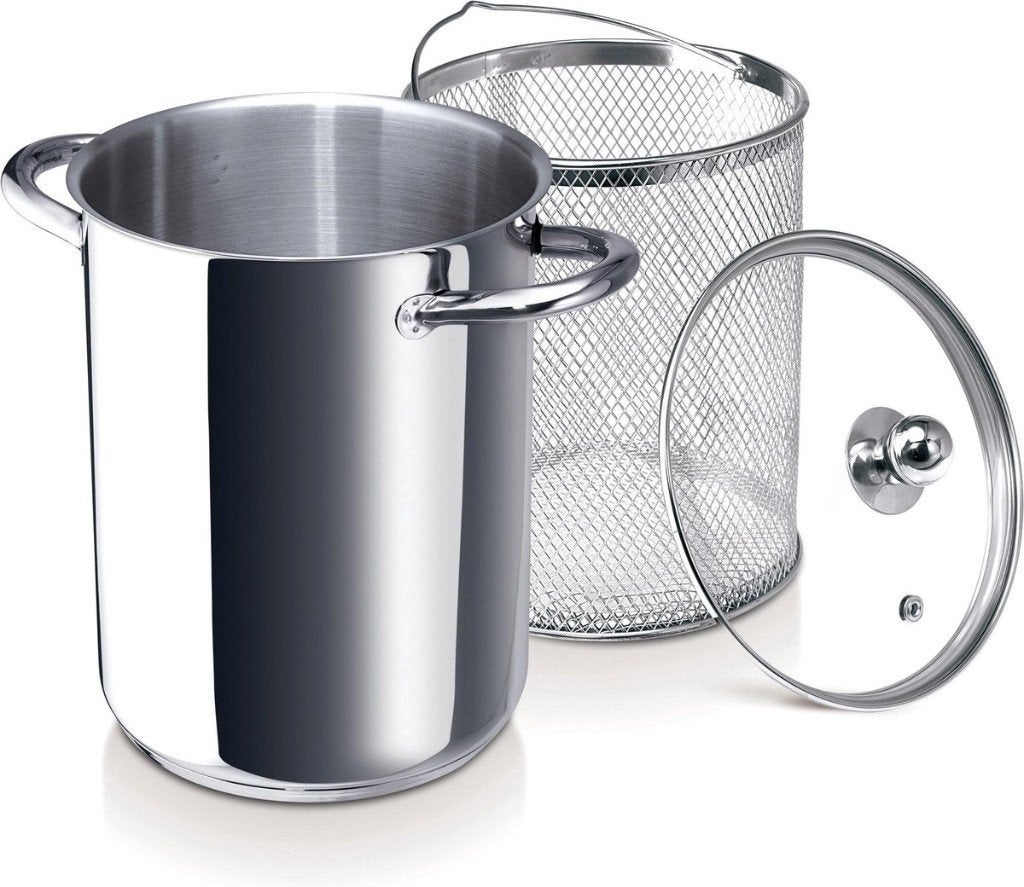 Nieuw | Aspergekookpan - Aspergekoker 16cm Beka, Maison & Meubles, Neuf, Inox, Autres marques, Casserole