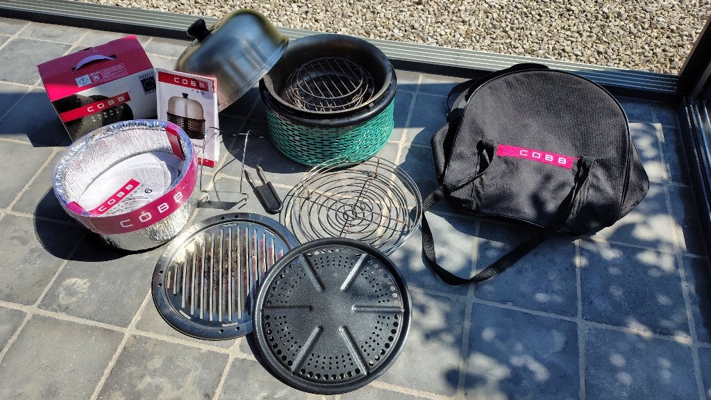 COBB Pro tafelbarbecue met toebehoren, Enlèvement, Comme neuf, Cobb, Avec accessoires