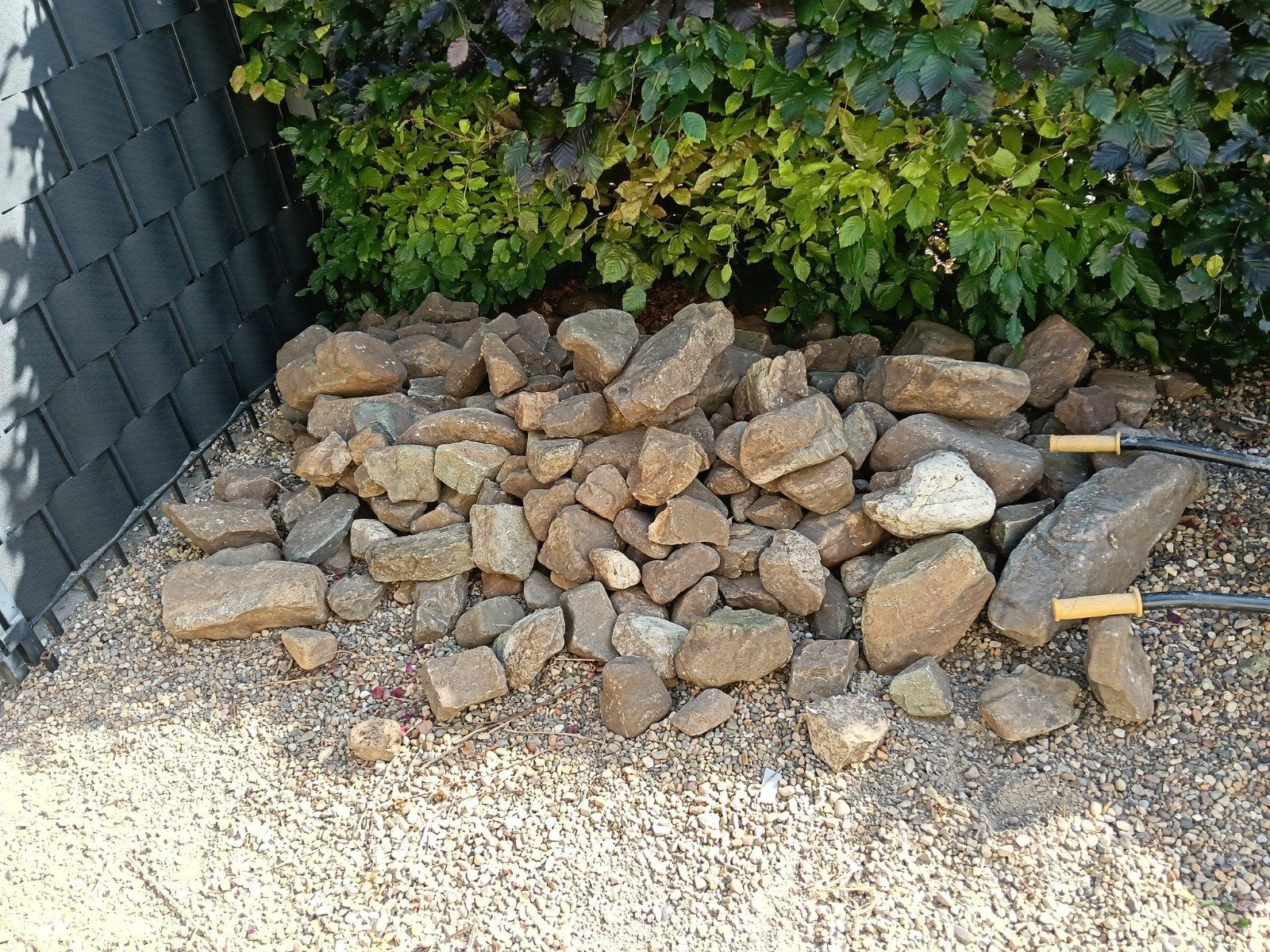 Vijver/ tuin stenen..., Tuin en Terras, Ophalen