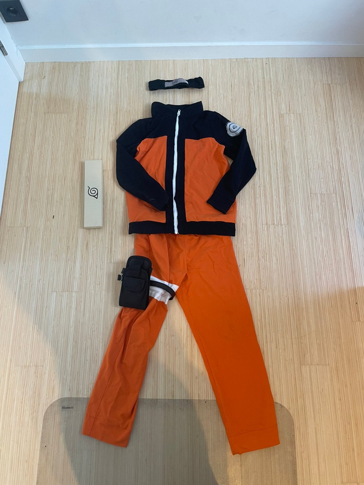 Naruto kostuum, Enlèvement ou Envoi, Comme neuf, 134 à 140, Garçon ou Fille
