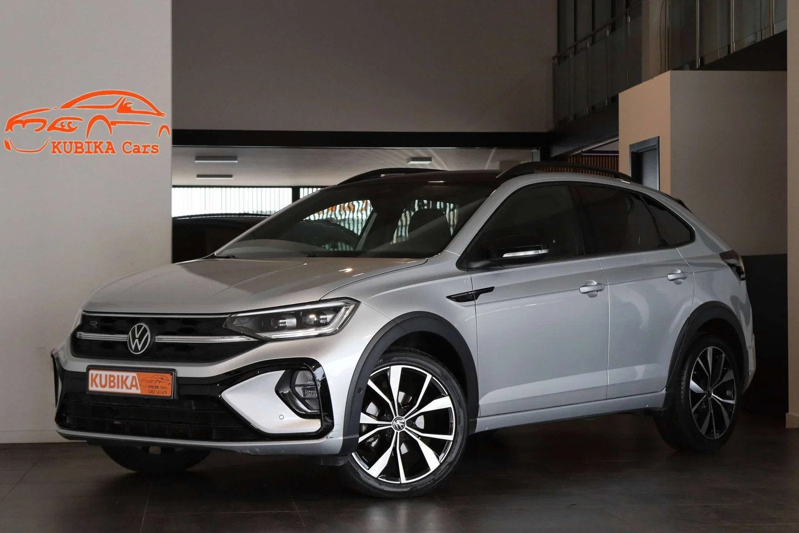 Volkswagen Taigo 1.0 TSI R-Line DSG R-Line Carplay DodeH Cam, Auto's, Automaat, Stof, Gebruikt, Bedrijf