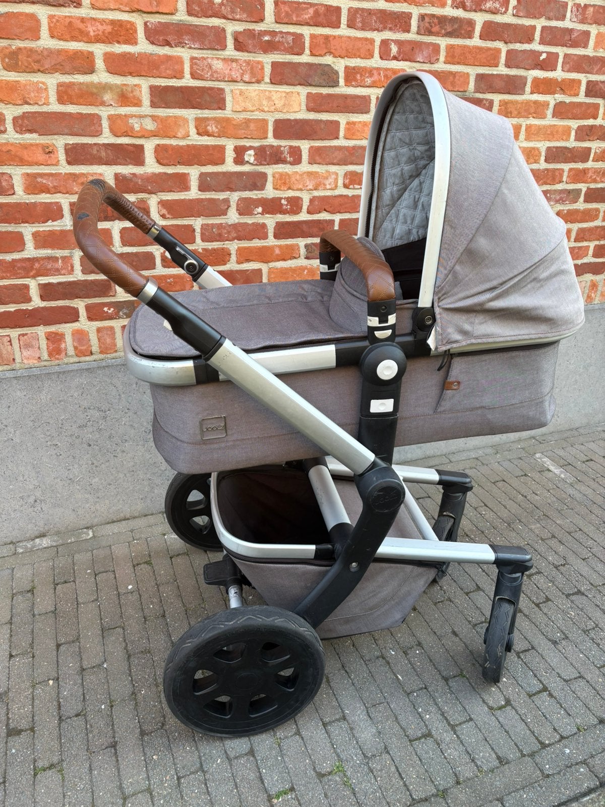 Kinderwagenn Joolz grijs, Gebruikt, Met reiswieg, Ophalen, Kinderwagen