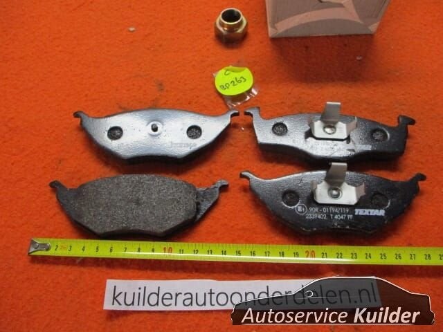 Remblokken voorzijde VW Lupo 1.2tdi 3L Textar 2339402 6E0698, -, Volkswagen, -, Nieuw