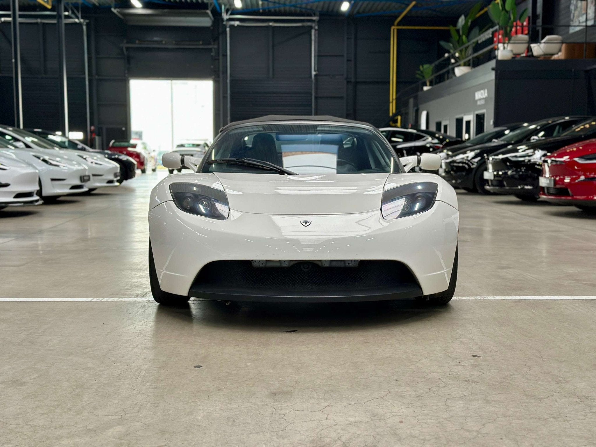 Tesla Roadster SIGNATURE 27/250 - V2.0 - NEW BATTERY, Auto's, Achterwielaandrijving, Gebruikt, Zwart, Cabriolet