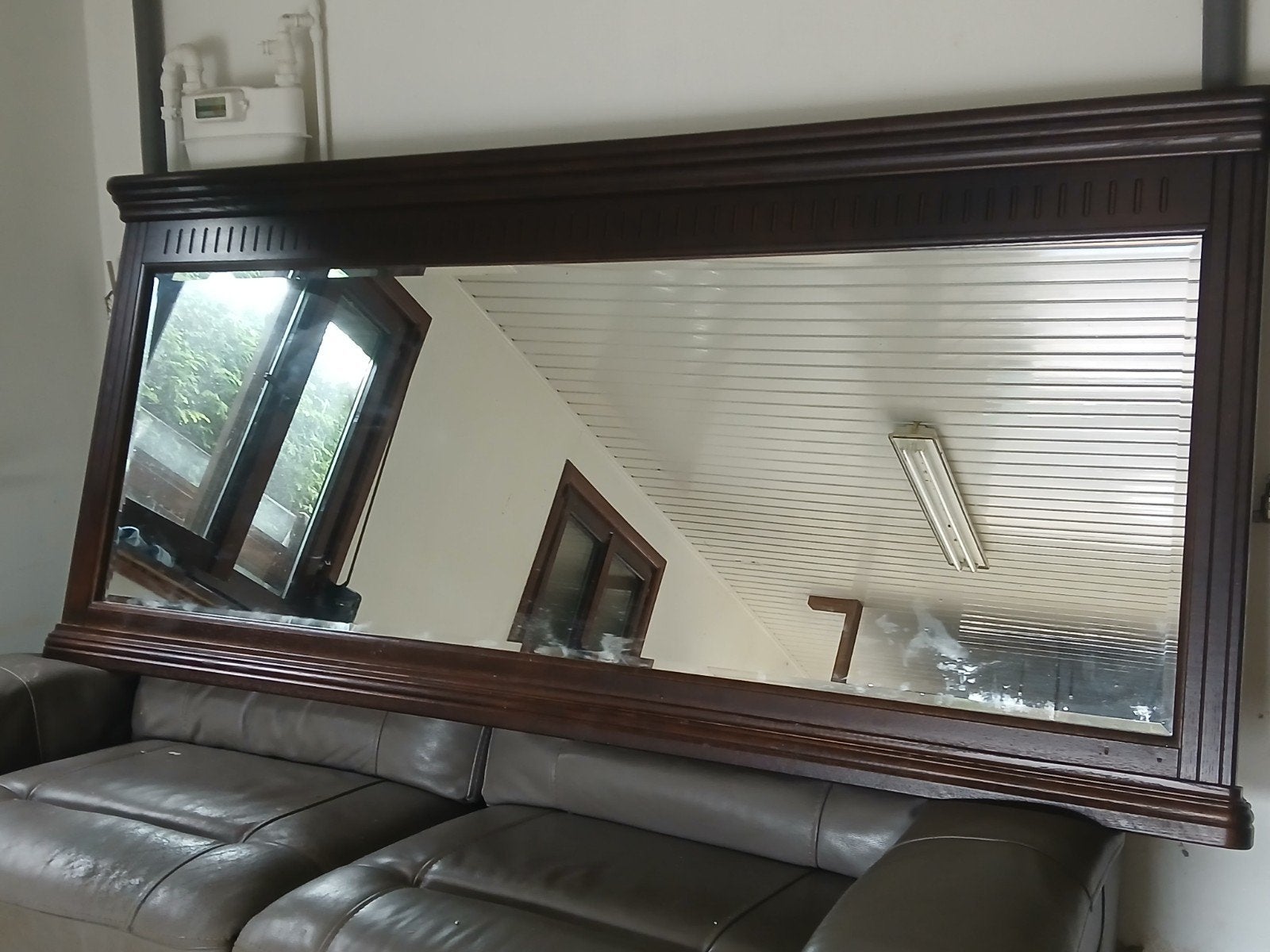 spiegel antiek, Ophalen, 100 tot 150 cm, 125 cm of meer, Zo goed als nieuw