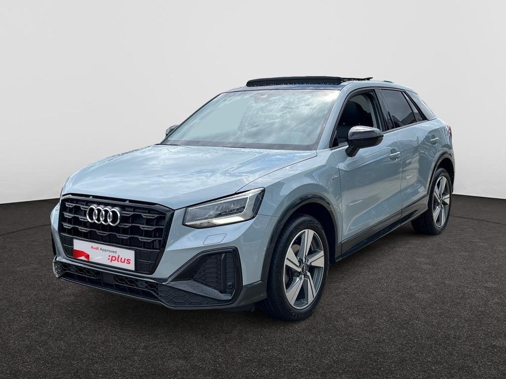 Audi Q2 S-LINE*AUTOMAAT*150PK*PANODAK*CARPLAY*GPS*CAMERA*FUL, Autos, Audi, Argent ou Gris, Achat, 140 g/km, Q2