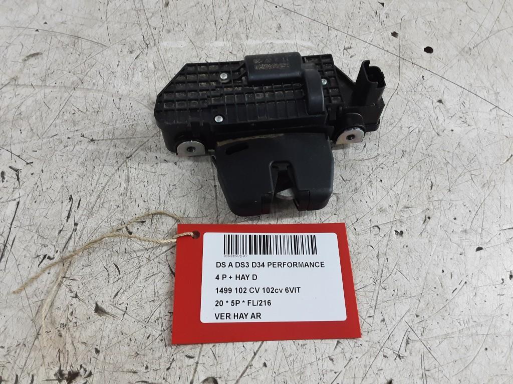 ACHTERKLEPSLOT DS DS 3 / Crossback (UC / UJ / UR), Gebruikt, Achterklep, Overige automerken, Mevr. I. Hauben