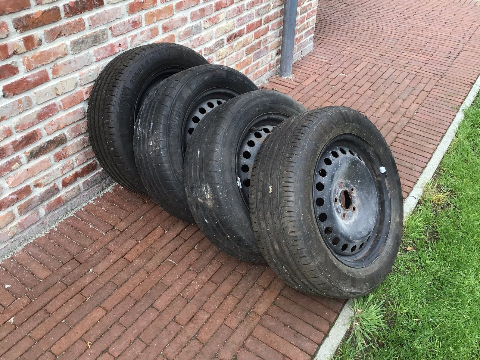 Autobanden 205/55 R16 H, Ophalen, Gebruikt