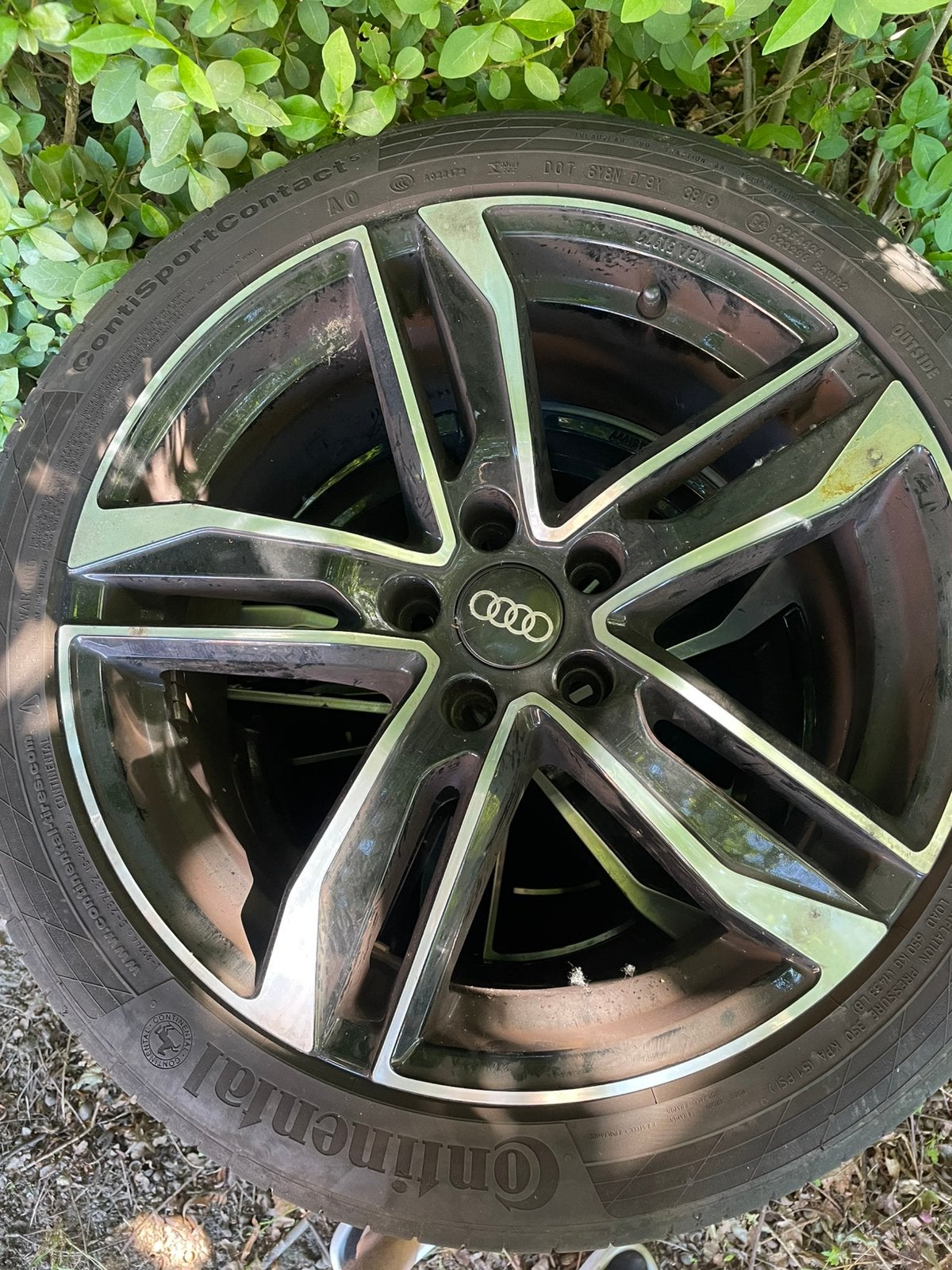 Audi velgen, Ophalen, Gebruikt