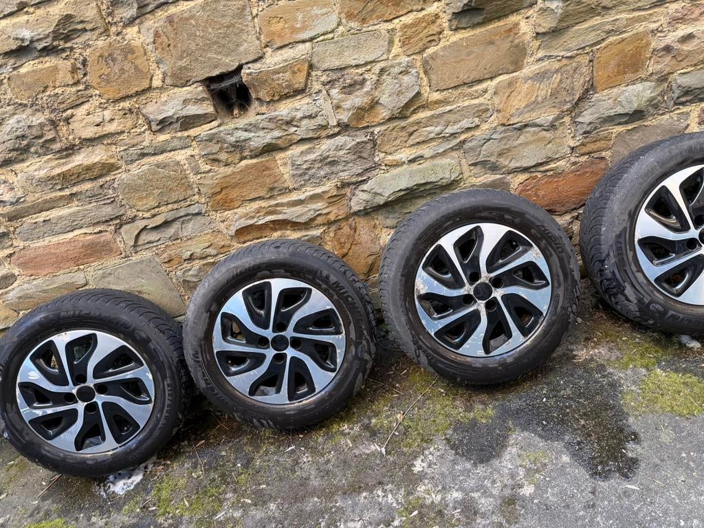 Jantes avec pneus 16 pouces 4X108, Pneus et Jantes, 16 pouces, Enlèvement, Utilisé