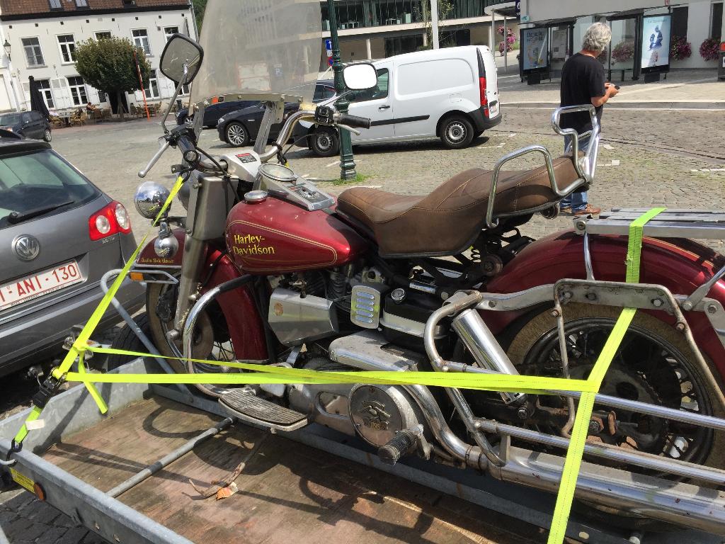 PRIJSDALING!     HARLEY DAVIDSON FLH 1977 shovel, Motoren, 2 cilinders, Chopper, Particulier, 1200 cc